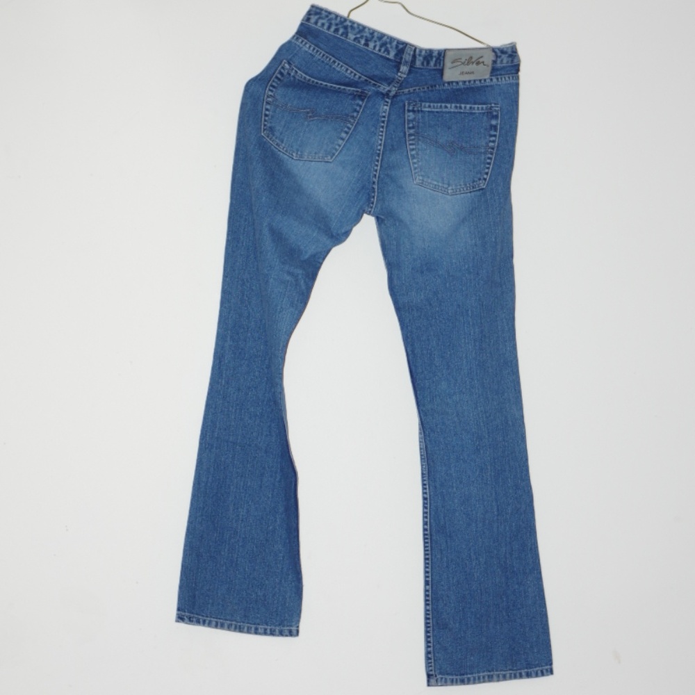SILVER Jeans Denim Button Fly Boot Cut Size 28x32